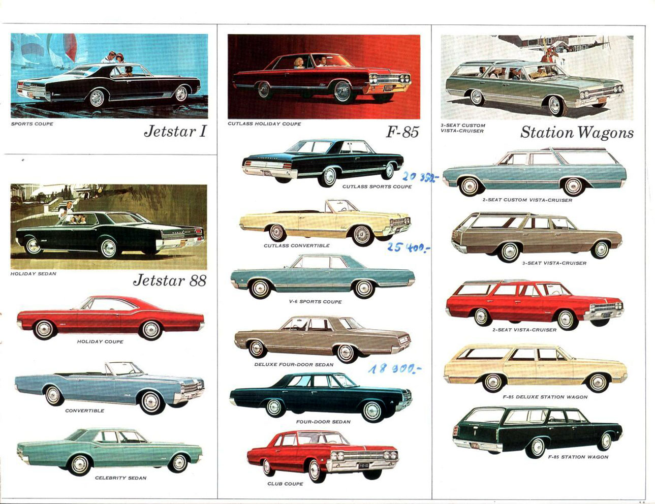 1965 Oldsmobile Sports Cars Brochure Page 6